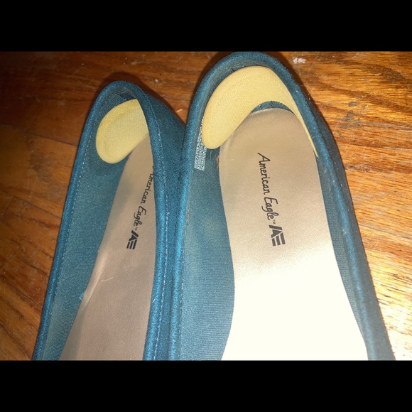 NWOT Size 6 Teal American Eagle Flats - Picture 3 of 3